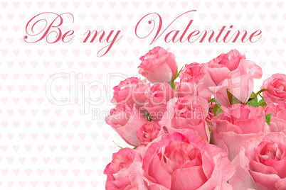 happy valentines day greeting card