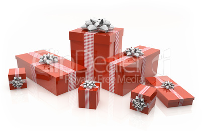3D - Christmas Gift Box