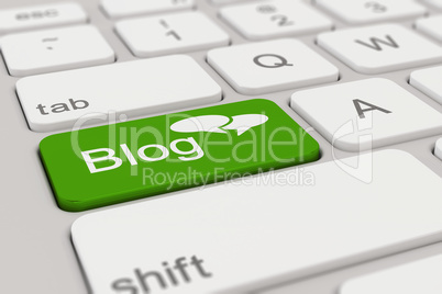 keyboard - Blog - green