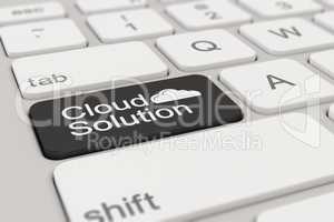 keyboard - cloud solution - black