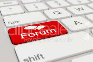 keyboard - forum - red