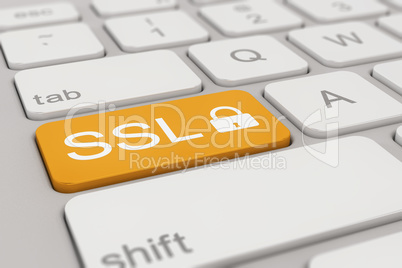 keyboard - ssl - yellow