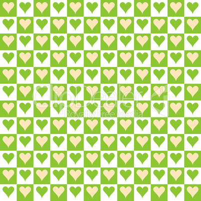 Seamless Texture - Hearts