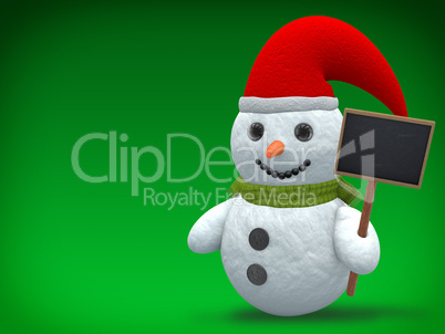 3D - Snowman