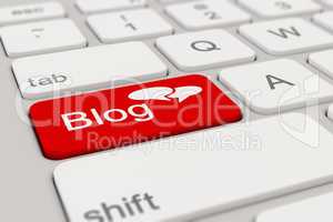 keyboard - Blog - red