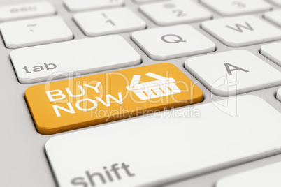 keyboard - buy now - orange