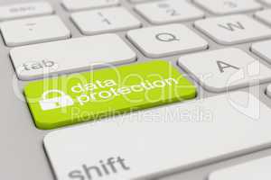keyboard - data protection - green
