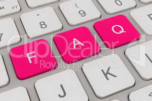 keyboard - faq - magenta