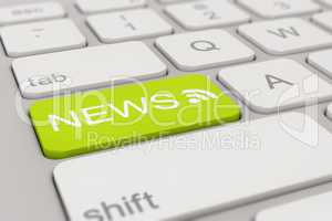 keyboard - news - green