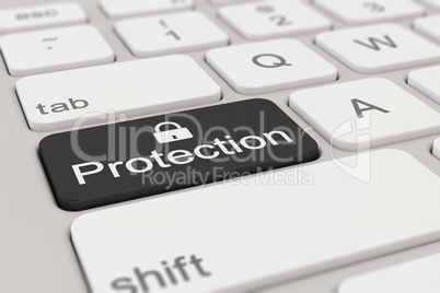 keyboard - protection - black
