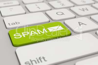 keyboard - SPAM - green