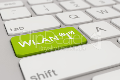 keyboard - WLAN - green