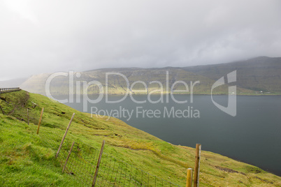 Landscape on the Faroe Islands