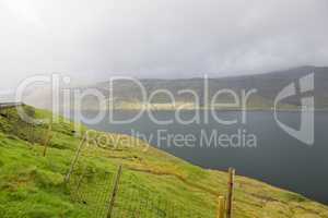 Landscape on the Faroe Islands