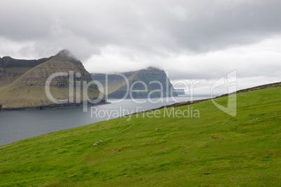 Landscape on the Faroe Islands