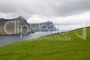 Landscape on the Faroe Islands