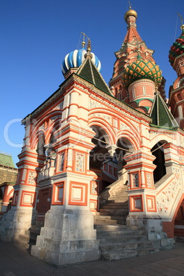 blessed  Basil cathedral at day