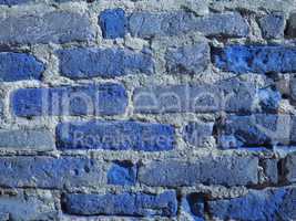 blue bricks background