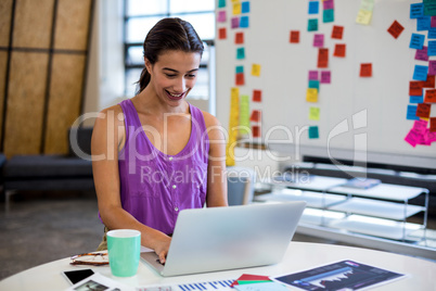 Young woman using laptop Young woman using laptop