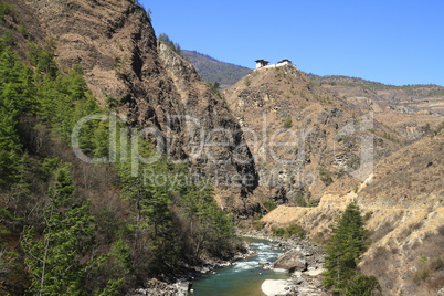 Small temple on the mountain