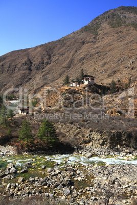 Small temple on the mountain