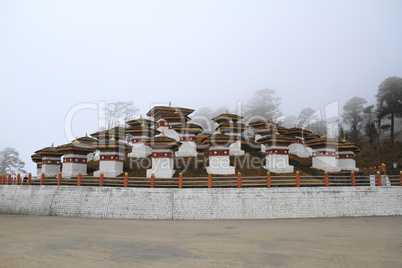 108 Stupa on Dochula Pass