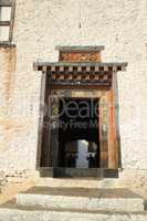 Door of Trashigang Dzong