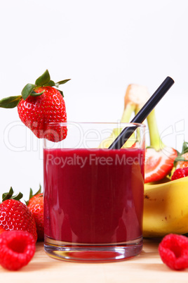 Roter Smoothie