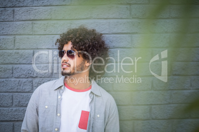 Young man in sunglasses