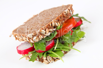 Sandwich mit Salat