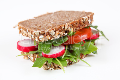 Sandwich mit Salat