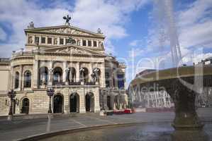 Alte Oper in Frankfurt am Main, Hessen, Deutschland