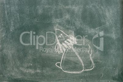 blackboard drawing