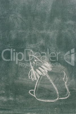blackboard drawing