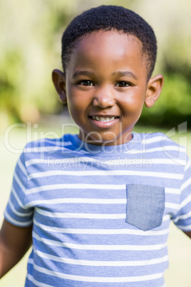 A child posing