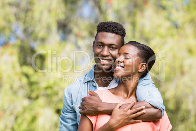 Happy couple posing together Happy couple posing together