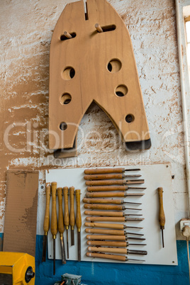 Tools and equipment used for carpentry