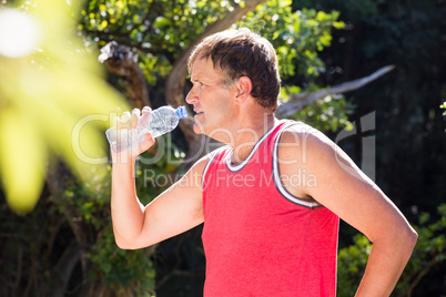 Man drinking