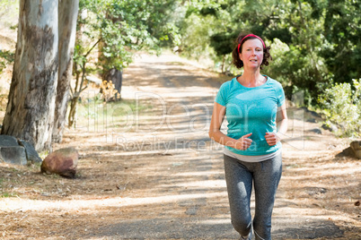 Woman running