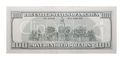 100 US dollars banknote
