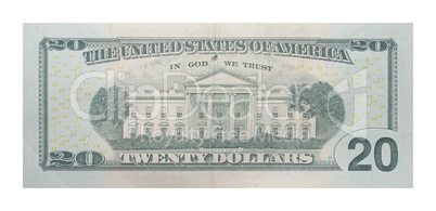 New 20 US dollars banknote