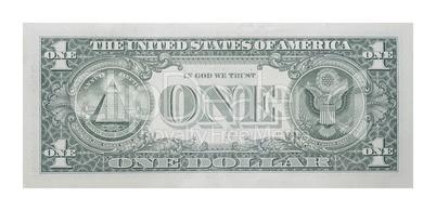 1 US dollar banknote