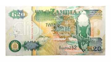 20 Zambian kwacha