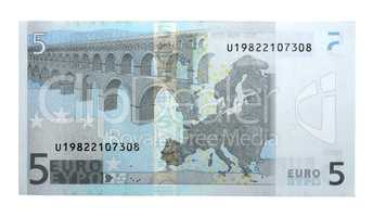 5 Euro banknotes