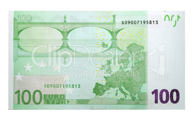 100 Euro banknote