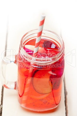 fresh fruit punch drink