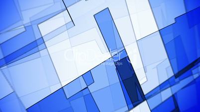 Abstract blue futuristic motion background seamless loop