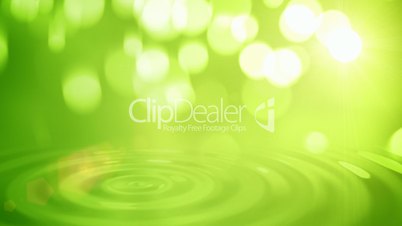 Natural green abstract motion background seamless loop