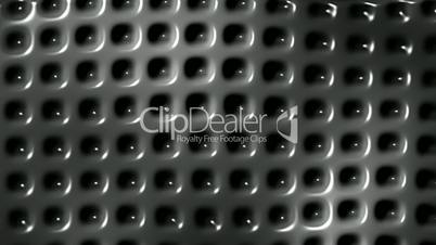 Carbon, metal plate with holes seamless loop motion background