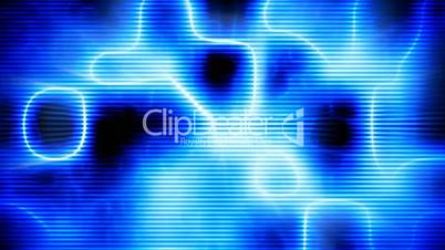 Abstract blue high-tech background seamless loop